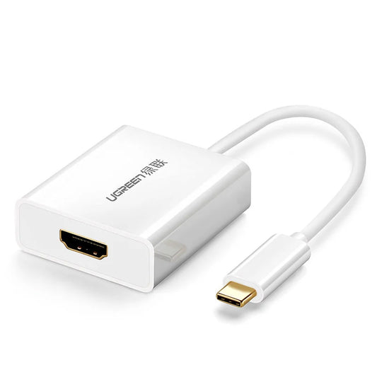 Adaptador Áudio e Vídeo USB-C - HDMI UGREEN, Branco