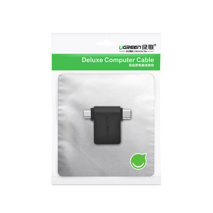 OTG microUSB / USB-C - USB-A UGREEN U30453, Black