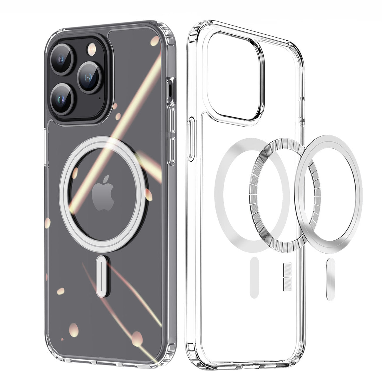 MagSafe Case for Apple iPhone 15 Pro Max, DUX DUCIS, DUX DUCIS, Clear, Clear 
