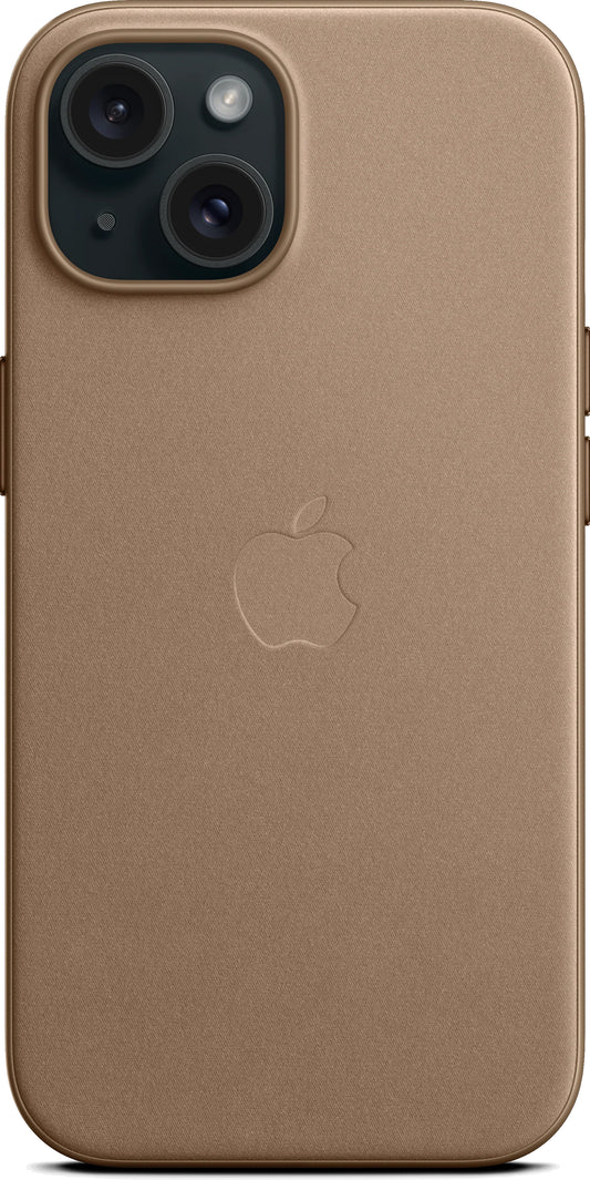 Capa MagSafe para Apple iPhone 15, FineWoven, Castanho MT3C3ZM/A