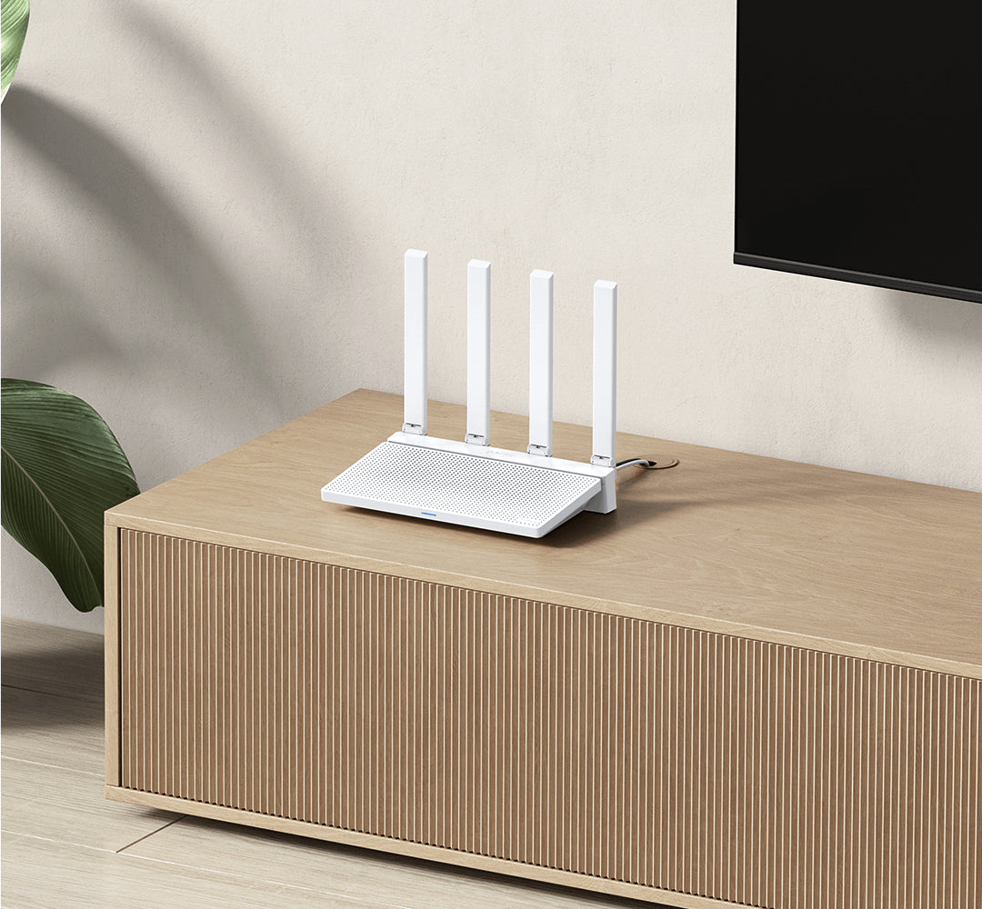 Xiaomi AX3000T Wireless Router, Dual Band, Wi-Fi 6, White DVB4423GL 